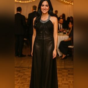 Source Unknown Black Maxi Dress